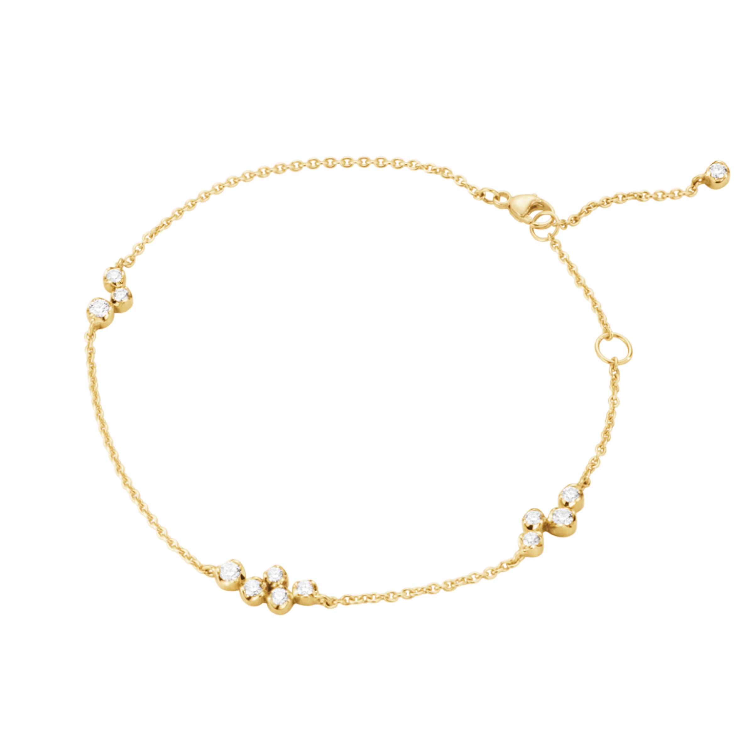 GEORG JENSEN SIGNATURE DIAMONDS Bracelet in 18kt gold and diamonds