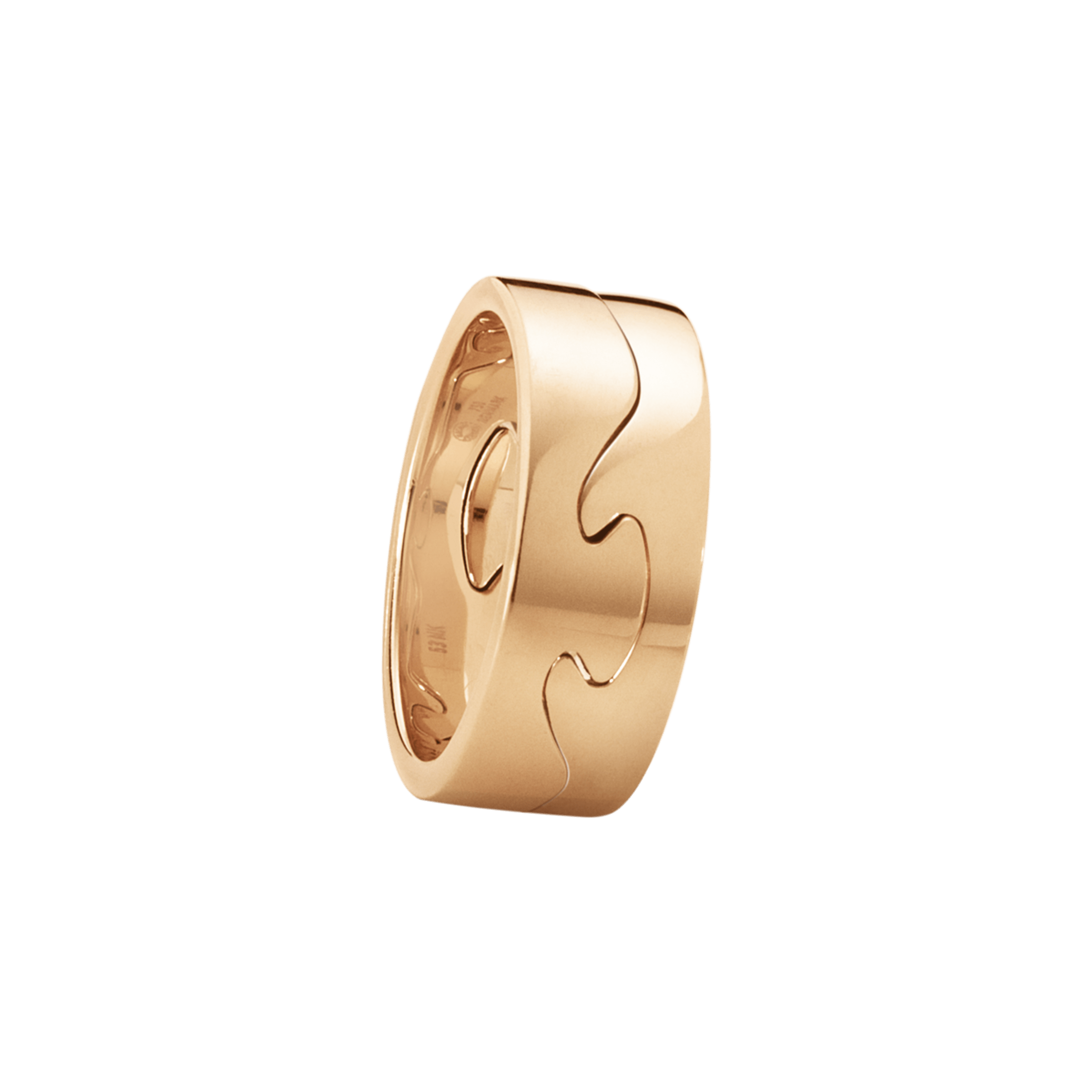 Fusion 2 piece ring in 18kt. rose gold | Georg Jensen