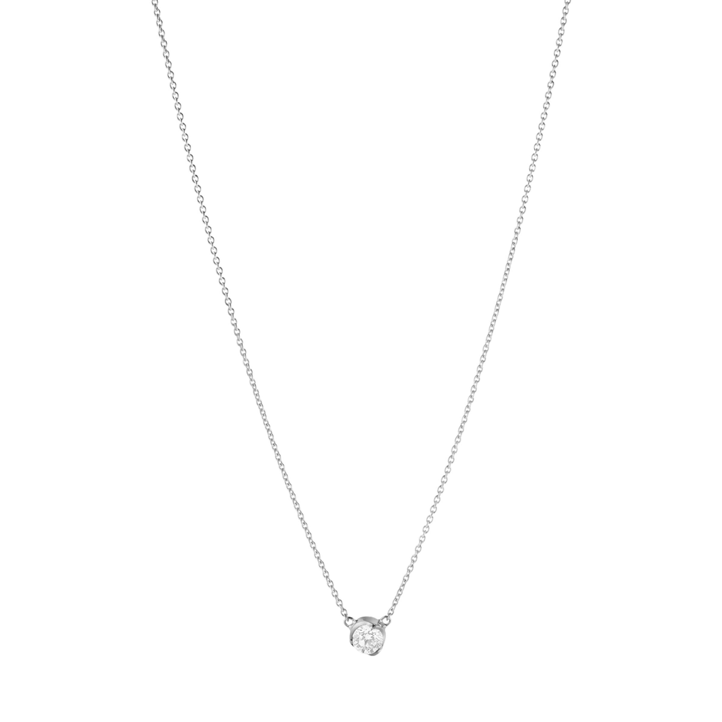 GEORG JENSEN SIGNATURE DIAMONDS, Pendant, in 18kt gold and diamonds