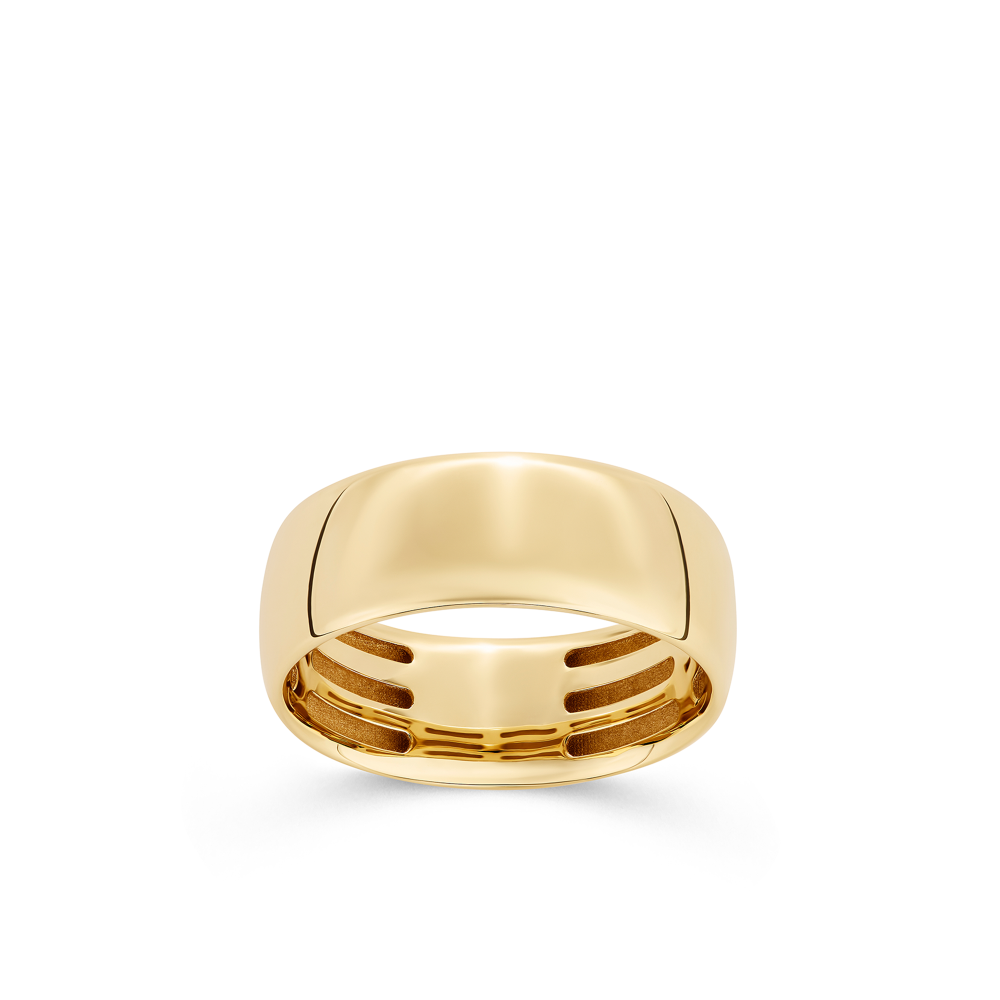 Barrel Dress Ring in 9ct Yellow Gold